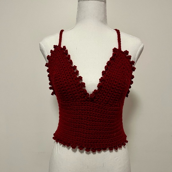 Deep Red Tank Top - Picture 1 of 2